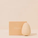 Dune, galet vibrant en silicone moelleux - Sable