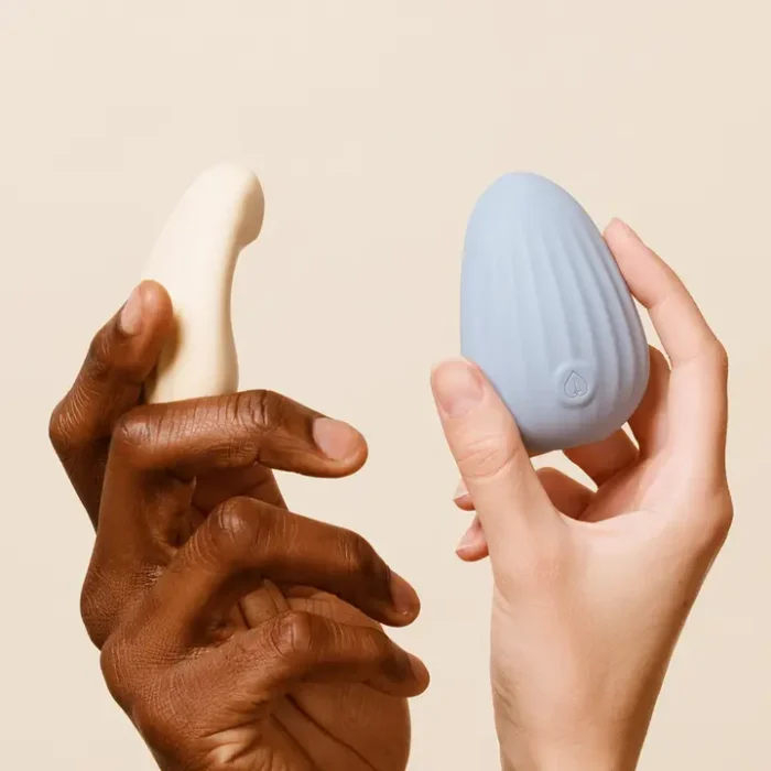 Dune, galet vibrant en silicone moelleux - Sable – Image 3