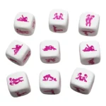 Kinky Pleasure - DS004 - Dés de Sexe Kamasutra pour Couple Lesbien
