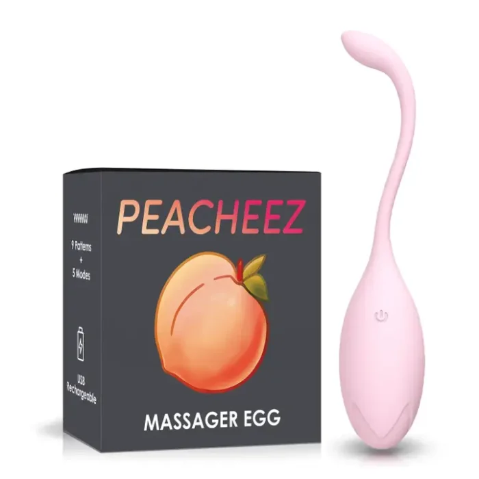 ŒUF VIBRANT CLITORIDIEN CONTRÔLÉ PAR TÉLÉPHONE PEACHEEZ – Image 1