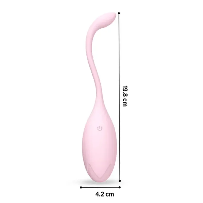 ŒUF VIBRANT CLITORIDIEN CONTRÔLÉ PAR TÉLÉPHONE PEACHEEZ – Image 4