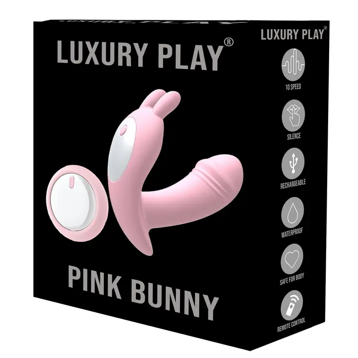 Luxury Play - LP02 - Vibromasseur Culotte - 10 Vitesses - télécommande facile - Rechargeable - Vibromasseur Sexy Point G & Clitoris Luxury Play - LP02 - Vibromasseur pour culotte – Image 1