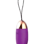 Œuf Vibrant Argus Violet Rechargeable - 8 CM - 10 Vitesses - AT 001103 – Image 2