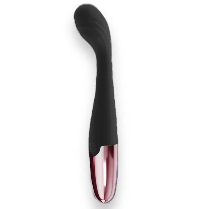 Power Escorts - BR316 Noir - G Spot Princess Vibromasseur Flexible - 18 cm 7 pouces Silicone Power Escorts - BR316 Noir - G Spot Princess Vibromasseur Flexible - 18 cm / 7 pouces Silicone – Image 1